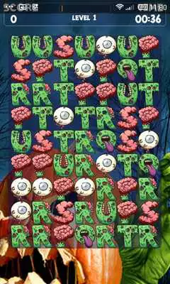 Play ZOMBIE ALPHABET MATCH 3 GAMES