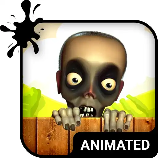 Play Zombie Animated Keyboard + Live Wallpaper APK