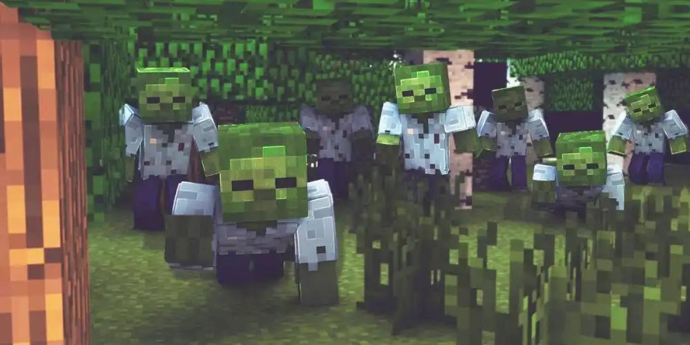 Play Zombie apocalypse for minecraf as an online game Zombie apocalypse for minecraf with UptoPlay