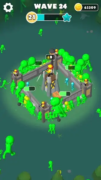Play Zombie apocalypse: Idle guard  and enjoy Zombie apocalypse: Idle guard with UptoPlay