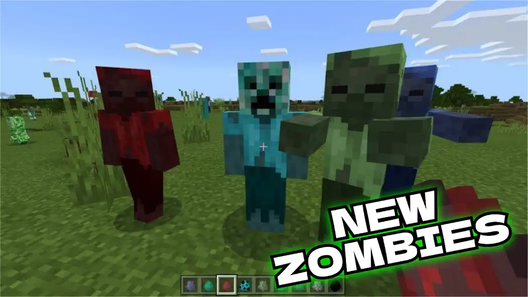 Play Zombie Apocalypse in Minecraft as an online game Zombie Apocalypse in Minecraft with UptoPlay