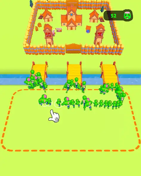 Play Zombie Attacker as an online game Zombie Attacker with UptoPlay
