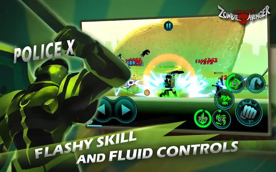 Play Zombie Avengers-（Dreamsky）Stic as an online game Zombie Avengers-（Dreamsky）Stic with UptoPlay