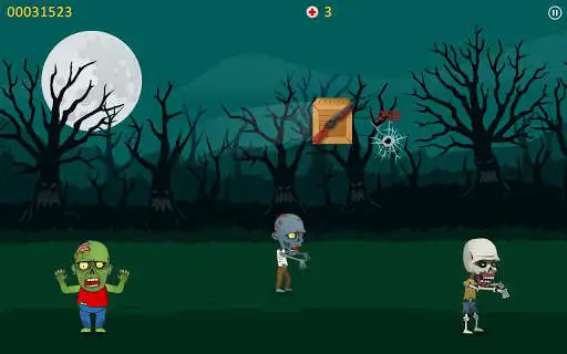 Play Zombie Blood - Tap Tap Shooter as an online game Zombie Blood - Tap Tap Shooter with UptoPlay