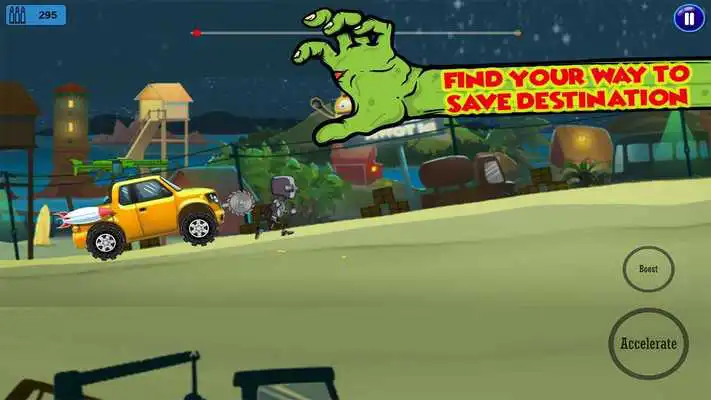 Play Zombie Car Smash Road killer