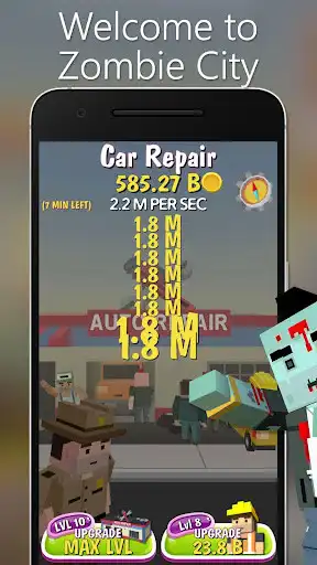 Play Zombie City - Clicker Tycoon  and enjoy Zombie City - Clicker Tycoon with UptoPlay