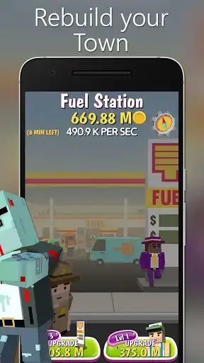 Play Zombie City - Clicker Tycoon as an online game Zombie City - Clicker Tycoon with UptoPlay