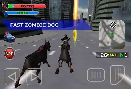 Play Zombie City Police MotorCycle