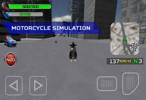 Play Zombie City Police MotorCycle