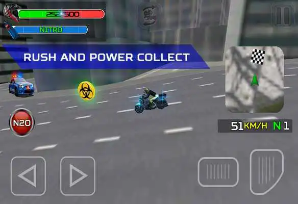 Play Zombie City Police MotorCycle