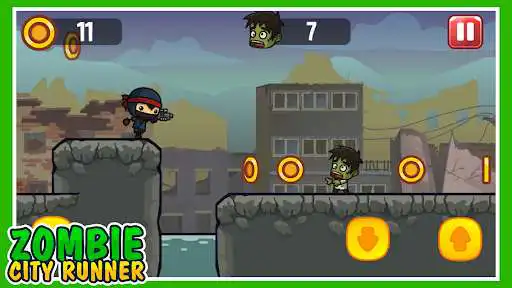 Play Zombie City Runner  and enjoy Zombie City Runner with UptoPlay