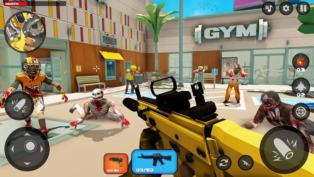 Play Zombie Dead Frontier: Gun War as an online game Zombie Dead Frontier: Gun War with UptoPlay