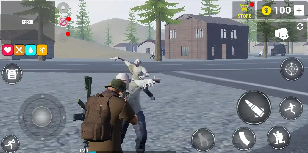 Play Zombie Desolation (BETA) as an online game Zombie Desolation (BETA) with UptoPlay