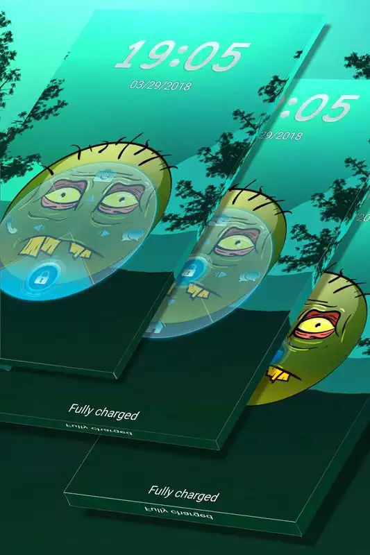 Play Zombie Emoji Locker Theme
