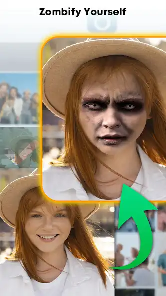 Play Zombie Face Maker Photo Editor  and enjoy Zombie Face Maker Photo Editor with UptoPlay