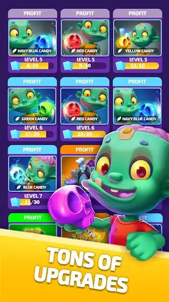 Play Zombie Fields: Idle Tycoon as an online game Zombie Fields: Idle Tycoon with UptoPlay