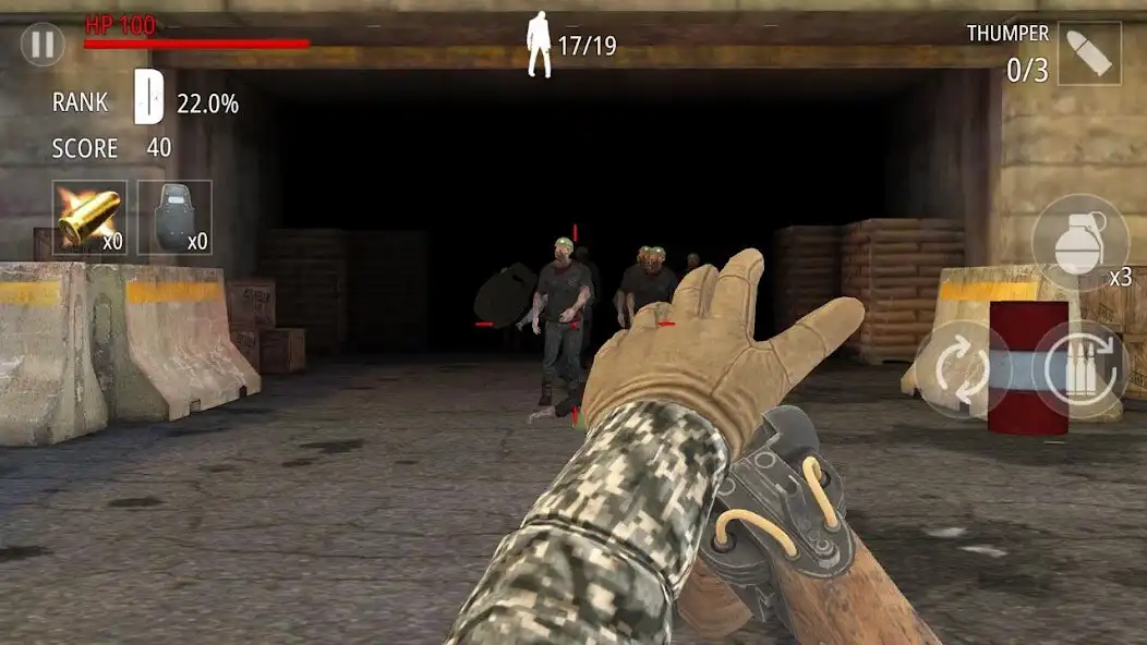Play Zombie Fire as an online game Zombie Fire with UptoPlay
