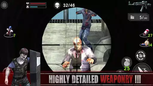 Play Zombie Frontier : Sniper as an online game Zombie Frontier : Sniper with UptoPlay