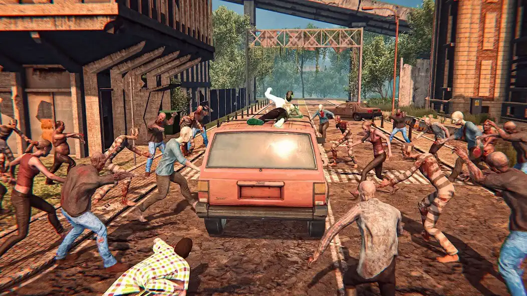 Play Zombie Games - FPS Gun Shooter as an online game Zombie Games - FPS Gun Shooter with UptoPlay