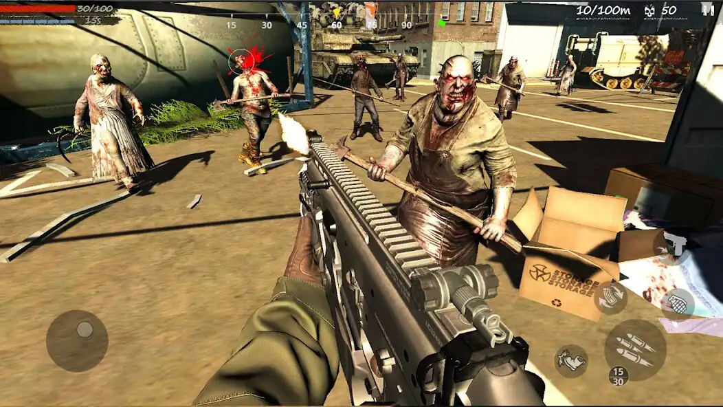 Play Zombie Game:Trigger Survivor as an online game Zombie Game:Trigger Survivor with UptoPlay