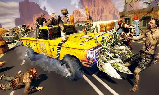 Play Zombie Highway Car Smasher sim  and enjoy Zombie Highway Car Smasher sim with UptoPlay