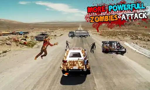 Play Zombie Highway RoadKill - Stupid Zombies Car Game as an online game Zombie Highway RoadKill - Stupid Zombies Car Game with UptoPlay