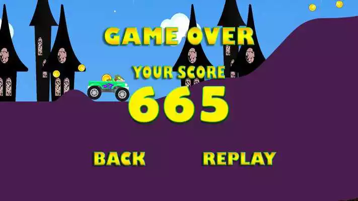 Play Zombie hill climb