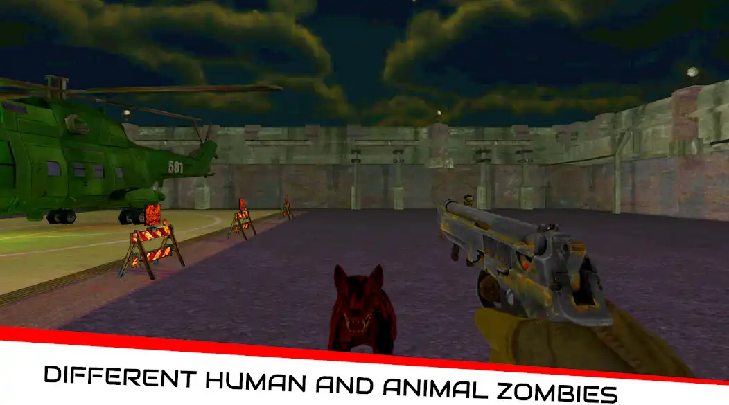 Play Zombie Hunter 3D Sniper - Apocalypse Shooting Game as an online game Zombie Hunter 3D Sniper - Apocalypse Shooting Game with UptoPlay