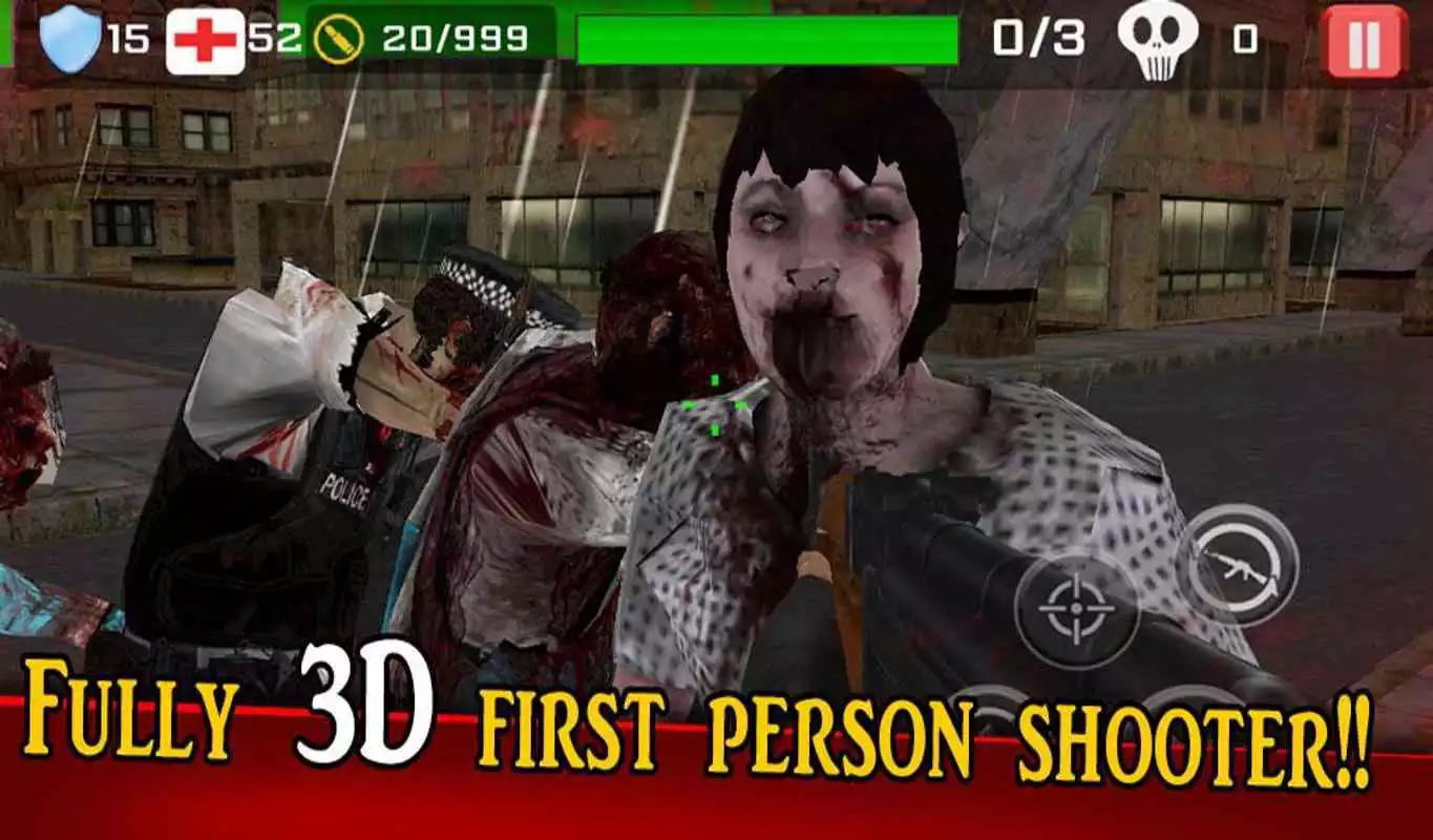 Play Zombie Hunter-Sniper City 3D