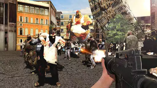 Play APK Zombie Hunt: Free Zombie Games  and enjoy Zombie Hunt: Free Zombie Games with UptoPlay com.puffythumb.zombiehunter