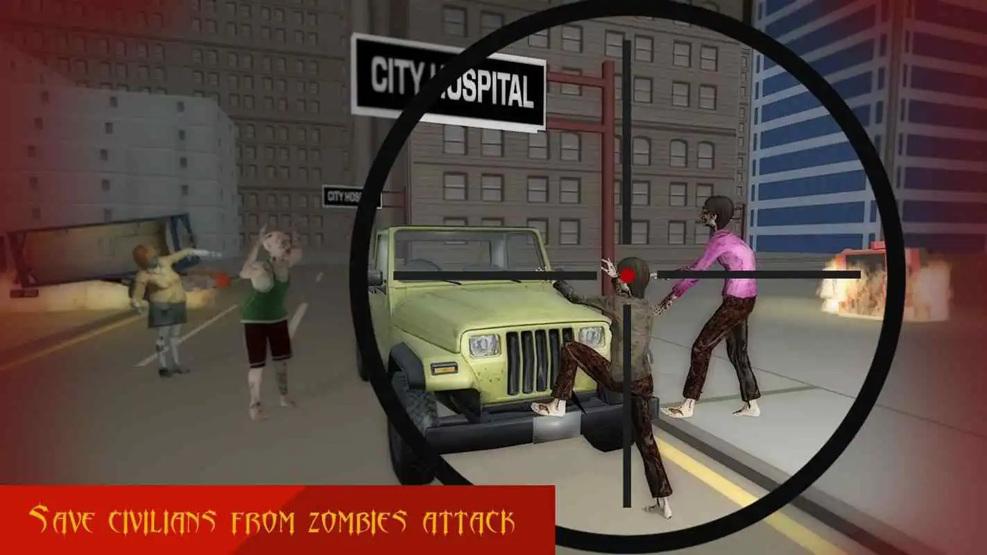 Play Zombie Hunting Evil Apocalypse