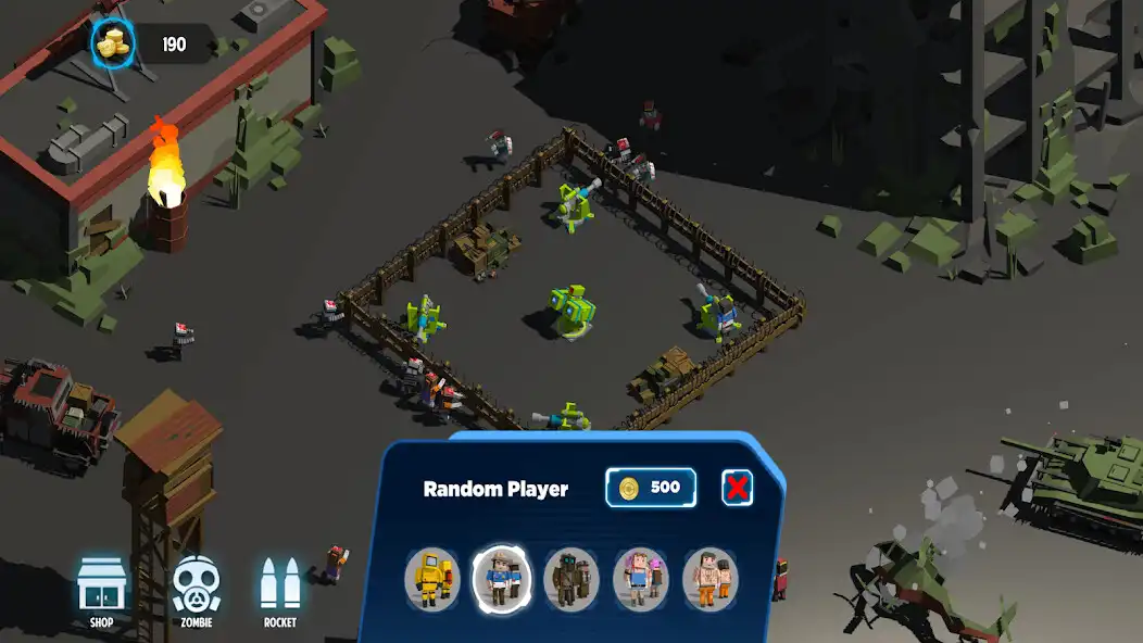 Play Zombie Idle Defense Survival as an online game Zombie Idle Defense Survival with UptoPlay