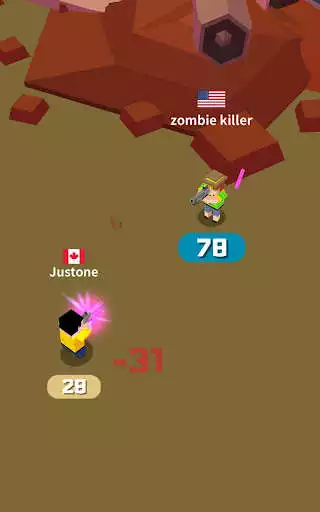 Play Zombie.io : 3 Nights survival as an online game Zombie.io : 3 Nights survival with UptoPlay
