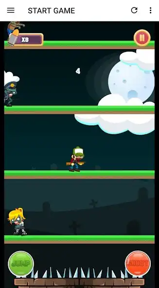 Play Zombie jump 2021  and enjoy Zombie jump 2021 with UptoPlay