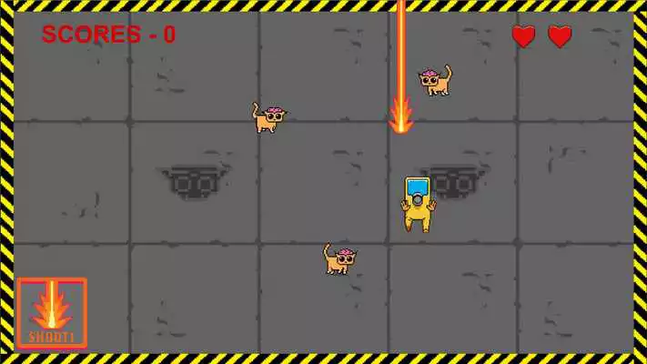 Play Zombie Kitty Buster