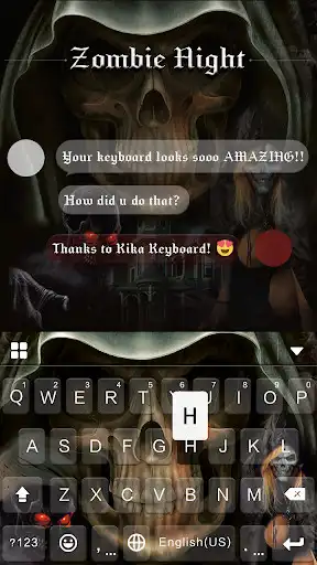 Play Zombie Night Keyboard Theme