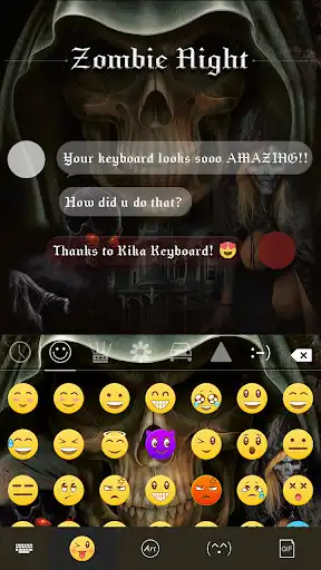 Play Zombie Night Keyboard Theme