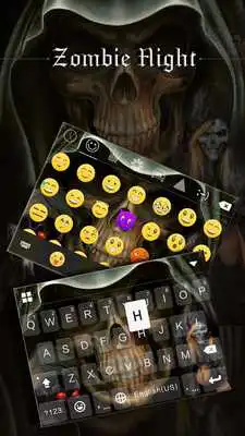 Play Zombie Night Keyboard Theme