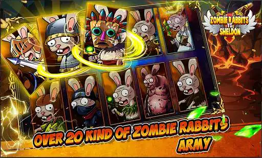 Play Zombie Rabbit Wars - Sheldon Defend  and enjoy Zombie Rabbit Wars - Sheldon Defend with UptoPlay