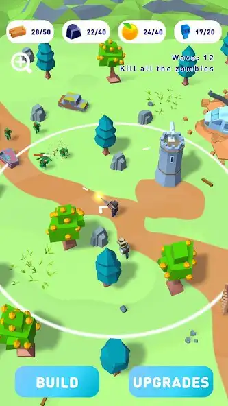 Play Zombie Raid: Village Defence as an online game Zombie Raid: Village Defence with UptoPlay