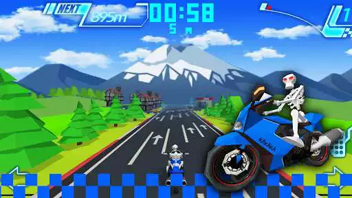 Play Zombie Rider - crazy racing as an online game Zombie Rider - crazy racing with UptoPlay