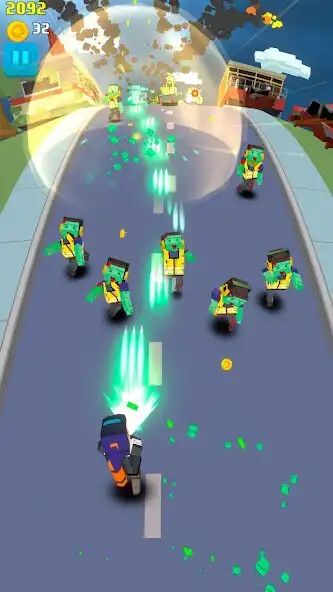 Play Zombie Run And Gun as an online game Zombie Run And Gun with UptoPlay