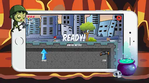 Play Zombie Run shooting
