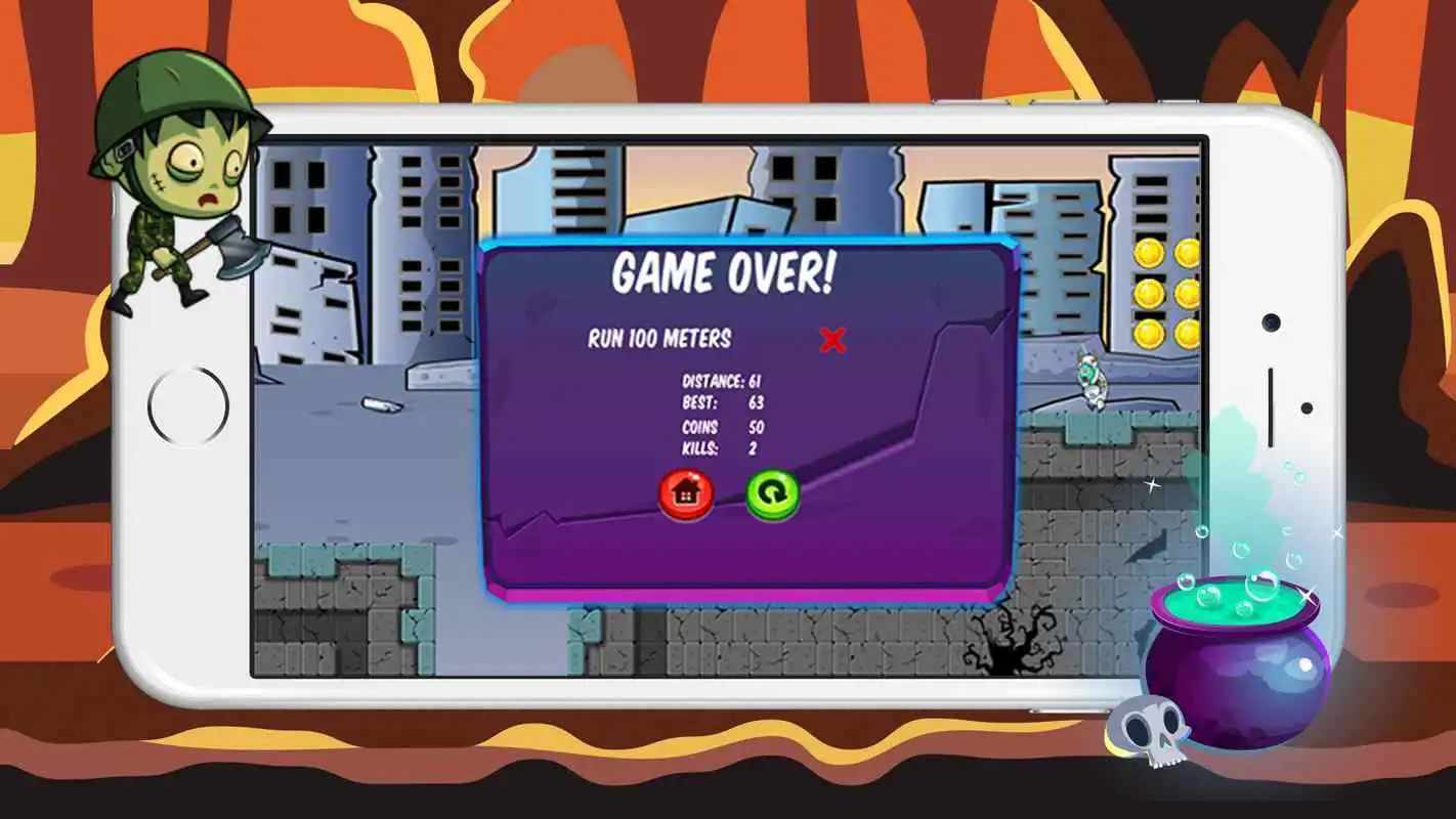 Play Zombie Run shooting