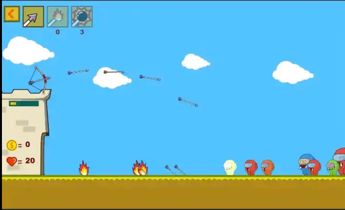 Play Zombies Attack Us as an online game Zombies Attack Us with UptoPlay