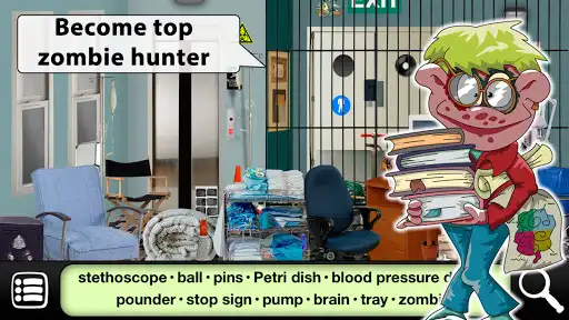Play Zombies Escape: Search and Find Games as an online game Zombies Escape: Search and Find Games with UptoPlay
