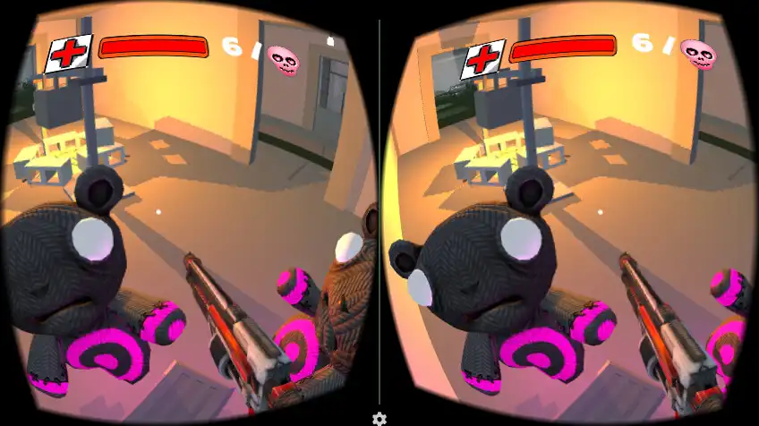 Play Zombie Shooter Battleground VR: Survival as an online game Zombie Shooter Battleground VR: Survival with UptoPlay