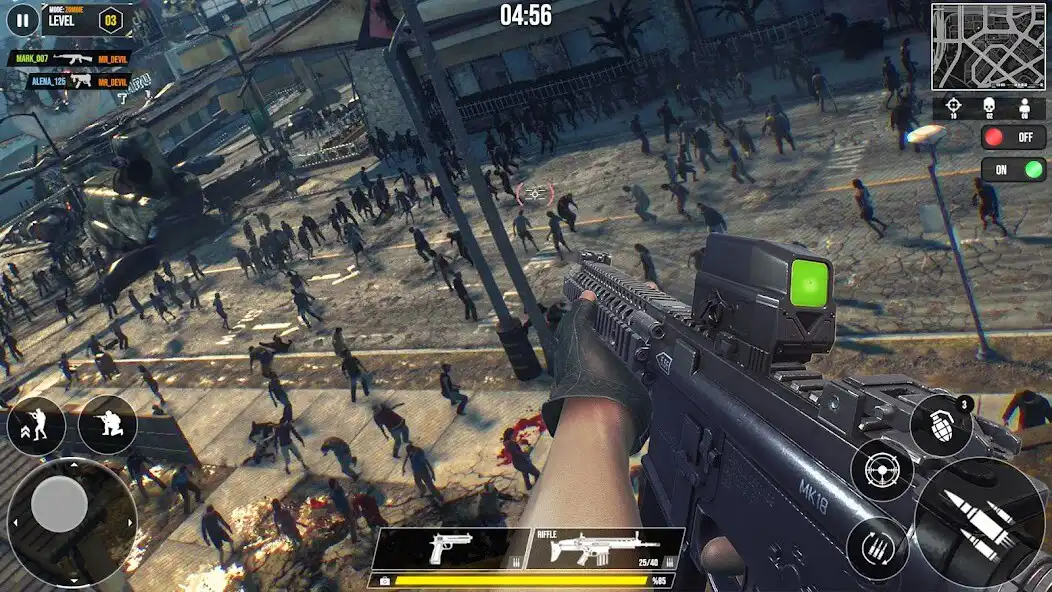 Play Zombie Shooter FPS Zombie Game as an online game Zombie Shooter FPS Zombie Game with UptoPlay