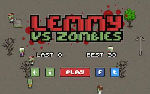 Play Zombie Shooter (Lemmy vs Zombies)  and enjoy Zombie Shooter (Lemmy vs Zombies) with UptoPlay