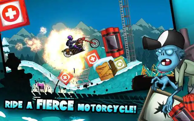 Play Zombie Shooter Motorcycle Race